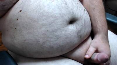 fat chub bear stroking dick - drtuber.com