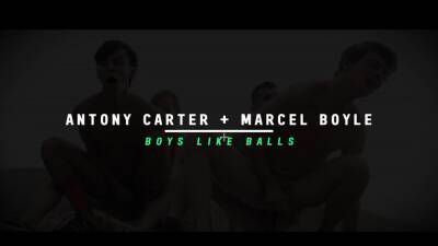 Antony Carter Rims and Bareback Fucks Twink Marcel Boyle - drtuber.com