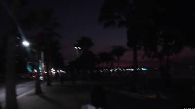 Perfect night walk and amazing handjob - icpvid.com