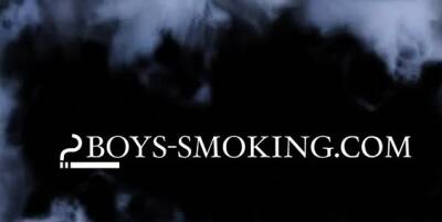 Homosexual boy prefers to smoke while getting shlong teased - drtuber.com
