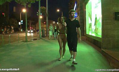 Big ass busty slut public fucked - sunporno.com - Romania