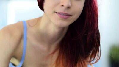 Pretty redhead webcam masturbation show - drtuber.com