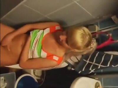 Russian Blond Home Wc Sex - upornia.com - Russia