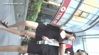 peeping chinese amateur upskirt.*** - hclips.com - China