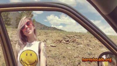 Beautiful Hitch Hiker Sucks Me Off In The Car - hclips.com