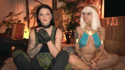 Leah Obscure And Alissa Noir In Show You How To Use Lovense Wild Life Rpg - upornia.com