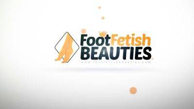 Barefoot brunette put feet in your face - drtuber.com