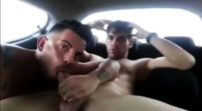 Hot Latino Blowjob in car - drtuber.com