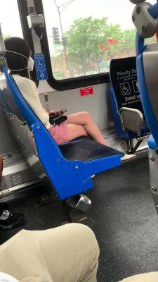 Sexy Legs on the Bus - drtuber.com