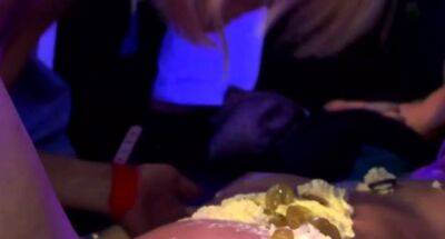Gang bang patty at night club ramrods and pusses every where - drtuber.com