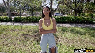 Black Girl Has A Nice Tight Slim Body With The Perkiest Tits - hclips.com