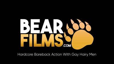 BEARFILMS Inked Bear Marc Angelo Bred Raw By Logan Stanley - drtuber.com