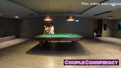 Caught Playing Strip Pool - hclips.com