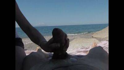 Public beach cumshot compilation - Amateur MissCreamy - porntry.com