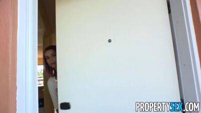 Blowjob Tits - PropertySex - Tenant with phenomenal tits fucks landlord - sunporno.com