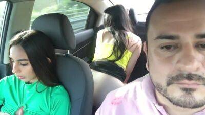 The Uber Driver Gets Horny To See My Friend Without Underwear - upornia.com