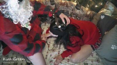 Xmas Sex Santa And Helper Fuck A Reindeer - Strapon Blowjob Doggy Cum On Body Ffm Homemade Threesome Amateur - upornia.com