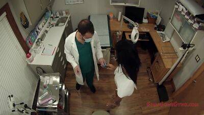 Shy Innocent Mixed Girl Undergoes Mandatory New Student Physical Bella, Tampa University Physical - Part 4 Of 7 10 Min With Doctor Tampa - voyeurhit.com