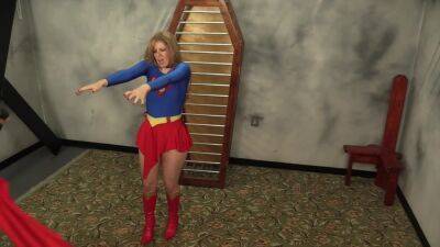 Superheroine Supergirl Captured Caged And Humiliated - upornia.com