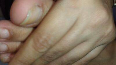 Desi Aunty - Desi Sex - Desi Bhabhi - Desi Fuck - Pov Sex - close up to my dirty feet my ass hole and pussy playing with tits - sunporno.com - India