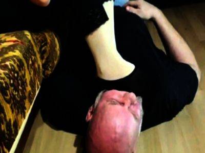 Lady - Lady M use her Slave as Human Footstool Face trampling - drtuber.com - Germany