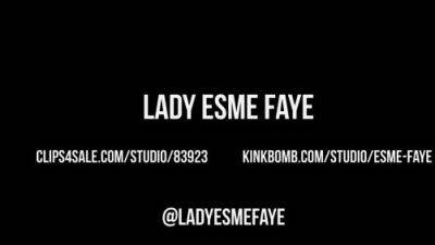 Lady Esme Faye - Popper Foot Worship - Sniff and Jerk - drtuber.com