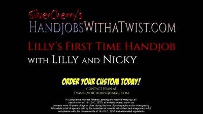 SilverCherrys Handjobs With a Twist - Lillys First Time - drtuber.com