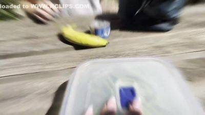 I Fuck My Girlfriend While We Have A Picnic - hclips.com