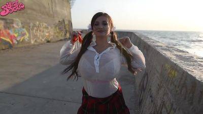 Demmy Blaze In School Girl - hclips.com