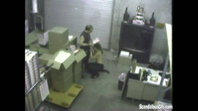 Hot Blonde Fucking Hardcore in warehouse - txxx.com