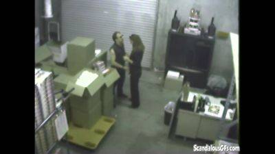 Hot Blonde Fucking Hardcore in warehouse - txxx.com