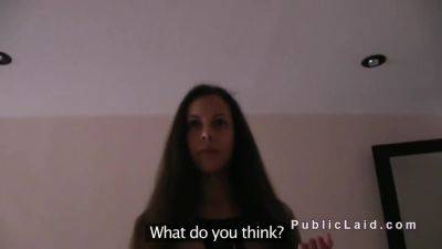 Stunning Brunette Fucks Pov In Public - hclips.com