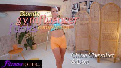 Don Diego - Chloe - Chloe Chevalier's yoga pants and pussy get filled with hot jizz after intense workout - sexu.com - France