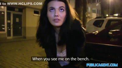 Vanessa Decker - Black Hair Czech Babe Screwed In Public - Vanessa Decker - hclips.com - Czech Republic