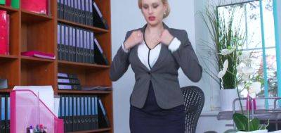 Angel Wicky - Angel - Angel Wicky Office - Blonde Angel - inxxx.com