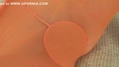 Orange Spandex Fetish Sex Clip - upornia.com