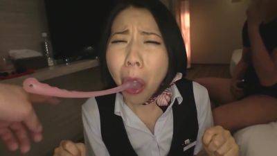 Pyu-341 Perverted Stewardess Who Is Teased And Squirts - videomanysex.com - Japan