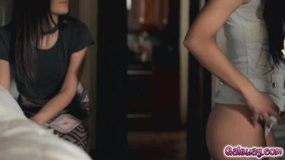 Gia Spanks Adrias Ass And Licks Her Labia - videomanysex.com