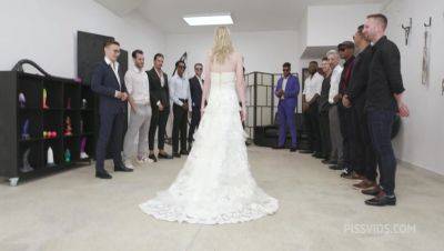 Slammed Brides Goes Wet, Rebel Rhyder, 14on1, ATM, DAP, Gapes, ButtRose, Pee Drink, Pee Shower, Cum in Mouth, Swallow GIO2521 - PissVids - hotmovs.com