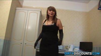 Classy Russian Babe Fap Dick Until Male Milk - hclips.com - Russia