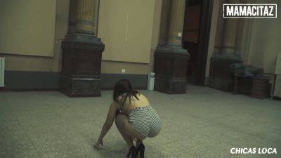 Alberto Blanco - Kiara Bala's bubble butt pounded hard by Alberto Blanco's massive cock in abandoned building - sexu.com - Spain