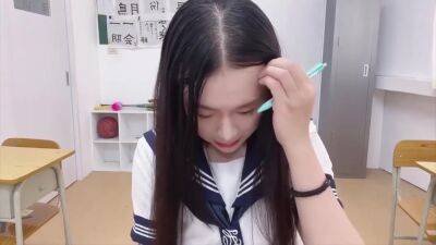 School Girl Sex Chinese Cum In Mouth - Fucked That Busty Asian Schoolgirl While She Was Doing Homework - voyeurhit.com - China