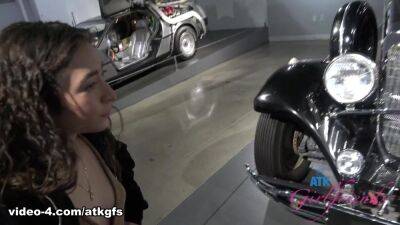 Amber Summer Auto Museum Part 1 - ATKGirlfriends - hotmovs.com