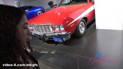 Amber Summer Auto Museum Part 1 - ATKGirlfriends - hotmovs.com