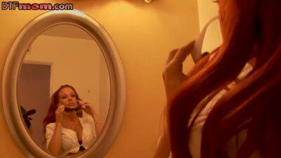 IR DPed redhead mature slut enjoys BBC 3some action - hotmovs.com