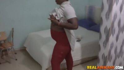 Big T - Nigerian Fuckboy Takes Big Booty Bitch Congolese Back H - hotmovs.com - Nigeria