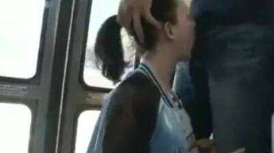 18yo girl girl got laid in public bus - sunporno.com