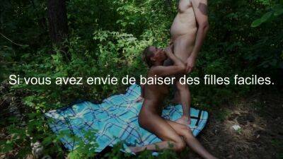 Elle baise avec un inconnu en pleine foret - drtuber.com - France