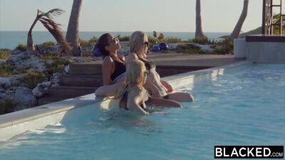 Hot Blondes Agatha, Lika & Jazlyn Take On 2 Bbcs 13 Min - upornia.com