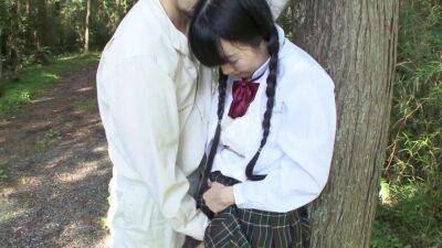 06C2823-A school girl who can't stand it on her way home from school and gets fucked by a park manager - senzuri.tube